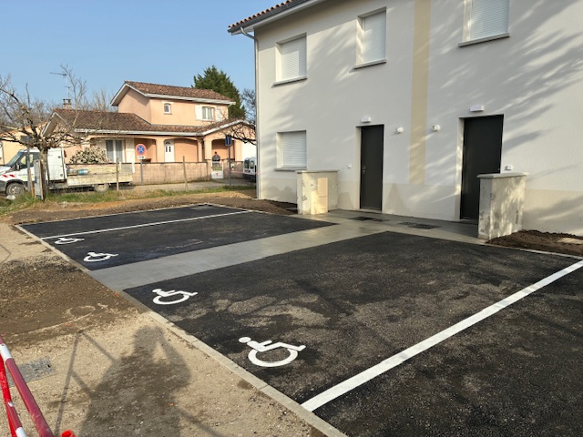 Création accès maisons familiales